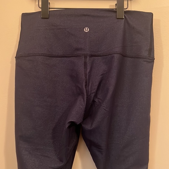 Lululemon Wunder Under Leggings in Denim Naval Blue - Picture 7 of 8